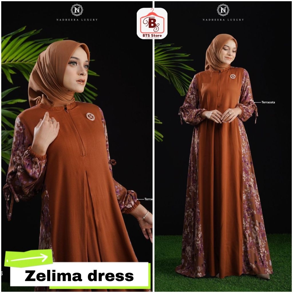 ZELIMA DRESS NADHEERA LUXURY SIZE XXL ONLY