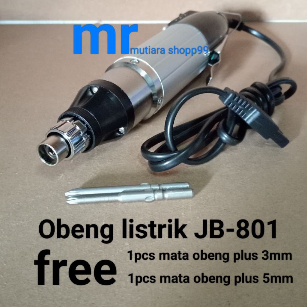 Electric screwdrivers obeng listrik 801 DC 12V -  24V - 36V / gagang obeng listrik dc type 801