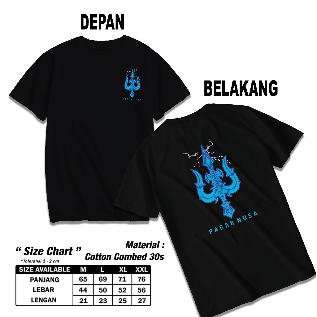 KAOS PAGAR NUSA PENCAK SILAT IPSI KAOS SILAT INDONESIA