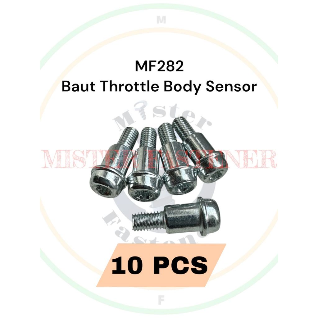10 PCS Baut TB Throttle Body Sensor Tps BEAT Honda injektor injeksi Fi