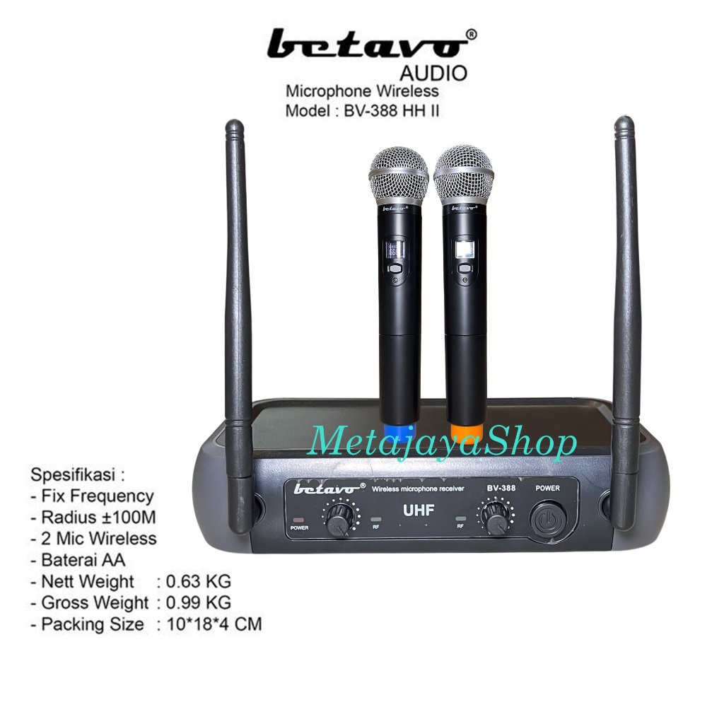 Microphone Wireless Betavo BV-388 II Mikrofon Handle