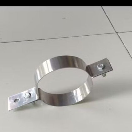 klem baugle pipa 4" galvanis