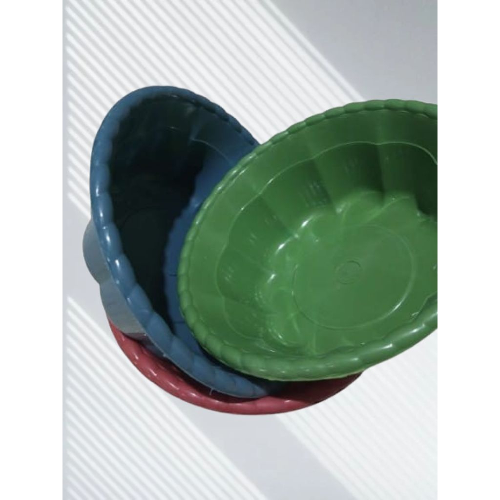 (12pcs) Baskom Madona 12 / Bak Hajatan / Baskom Plastik / Lusinan