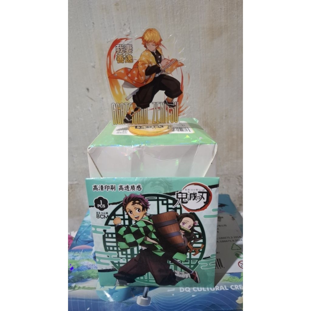 { TERLARIS } ORIGINAL STAND ACRYLIC DEMON SLAYER ZENITSU