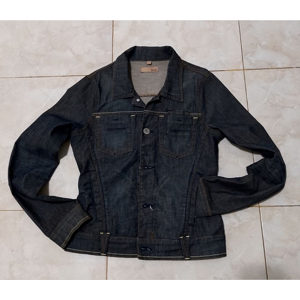 yanuk denim jacket jeans jaket Made in usa original