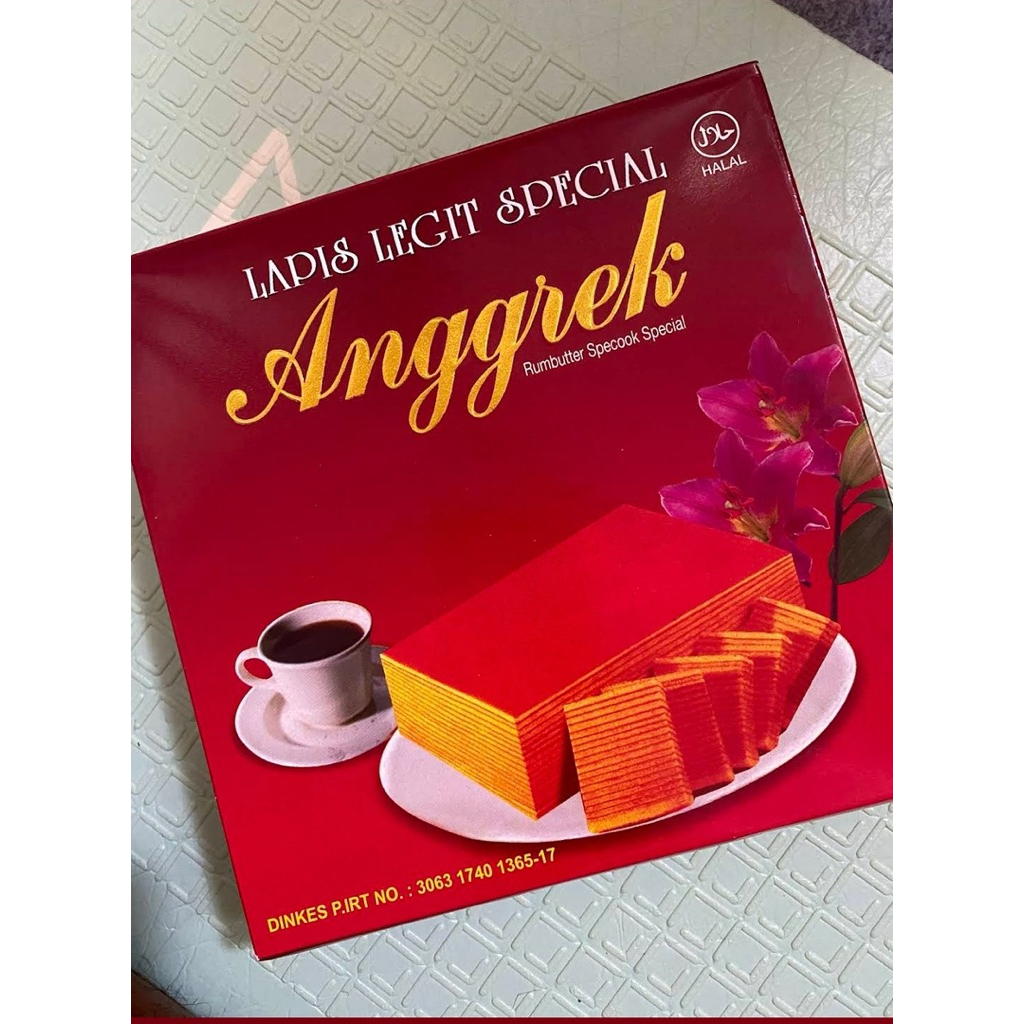 Lapis Legit Anggrek | Lapis Legit Besar Anggrek Semarang | Jastip With Happy Salatiga Semarang