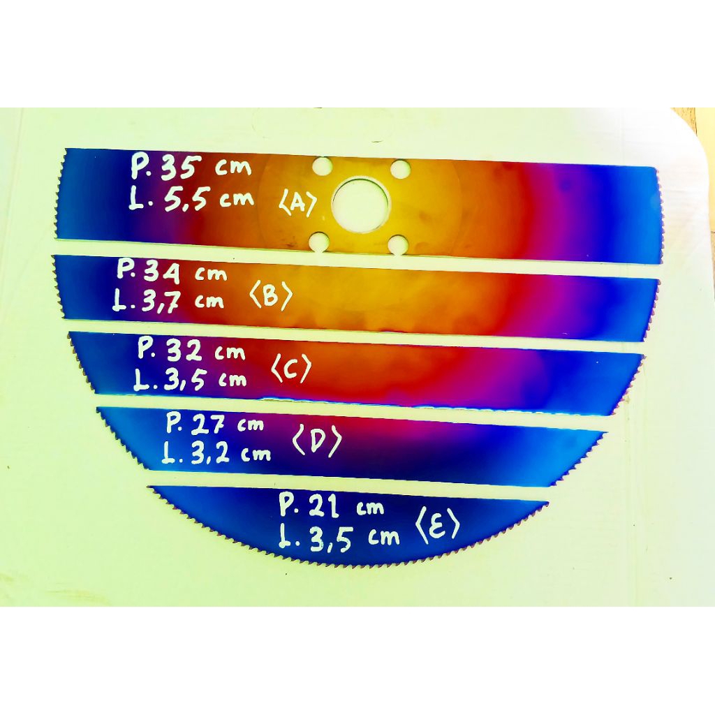 BAJA HSS JULIA DM06 VAPO BLUE_GOLD