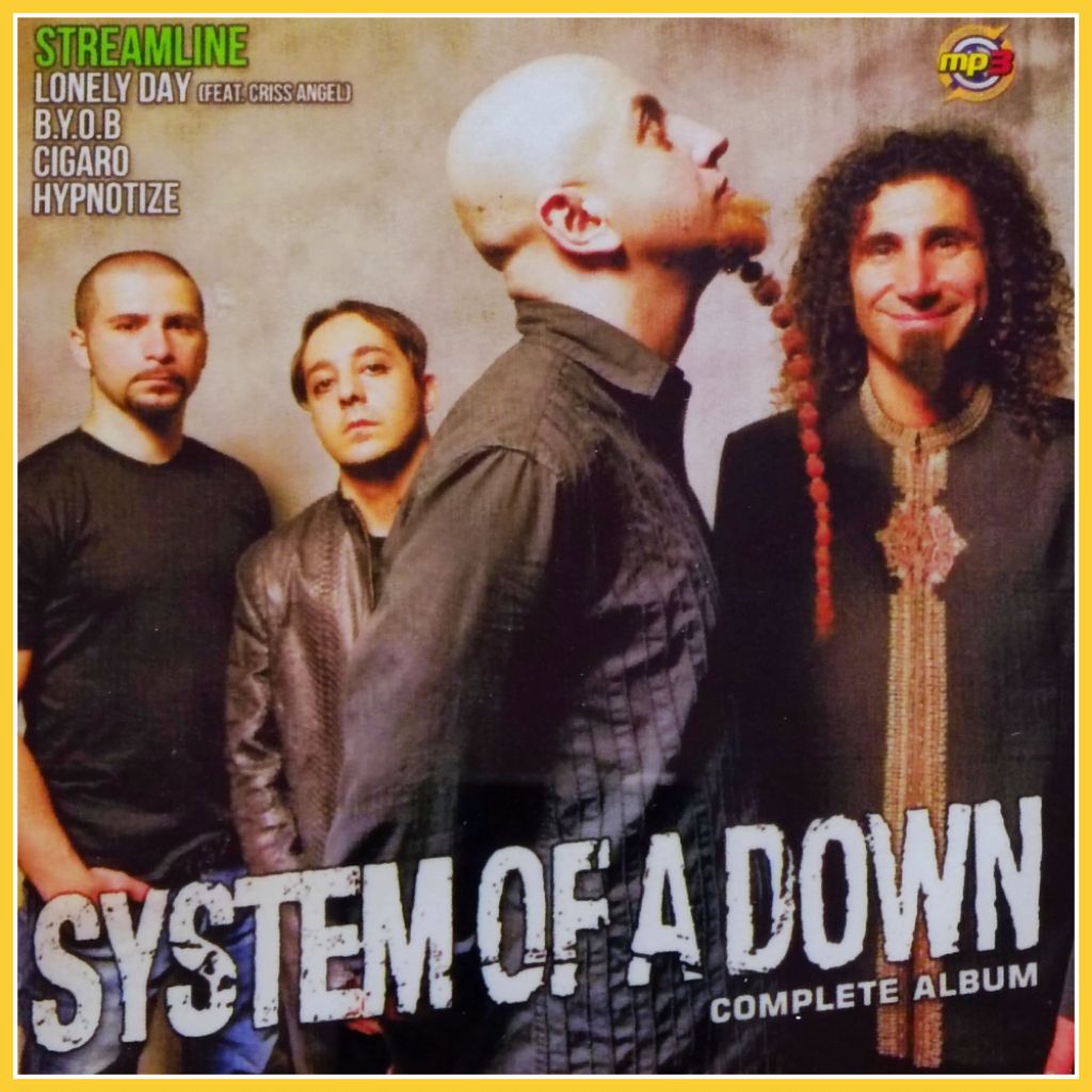 Kaset MP3 Lagu Barat SOAD - SLIPKNOT Album Pilihan Terbaik