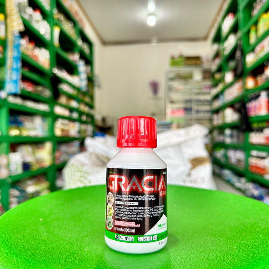 Insektisida GRACIA 103 Ec 100ml - Pembasmi Hama Ulat Bor dan Ulat Grayak