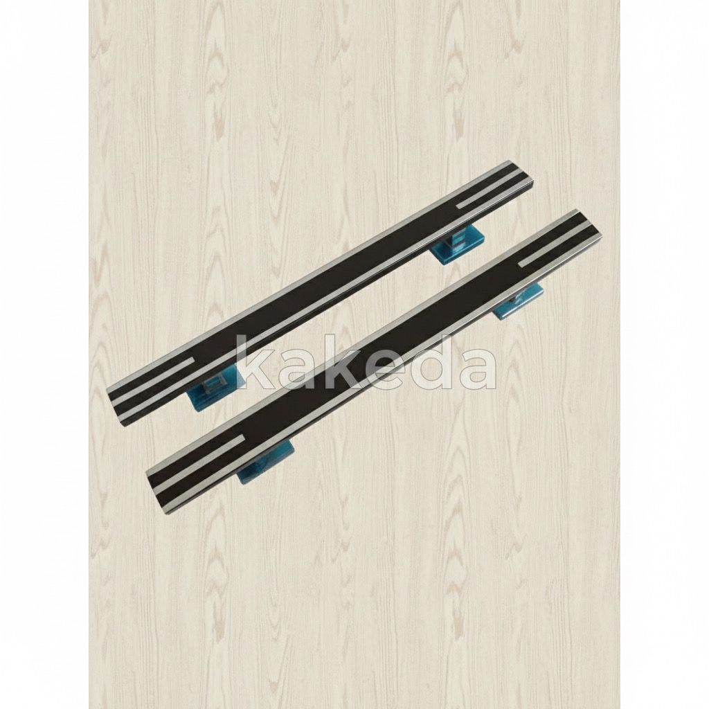 Handle Pintu Minimalis / Gagang Pintu Minimalis Warna Hitam Motif Cocok Untuk Segala Pintu