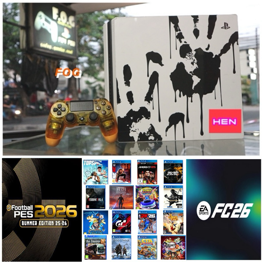 PS4 Pro 1tb Death Stranding Edition CFW Hen