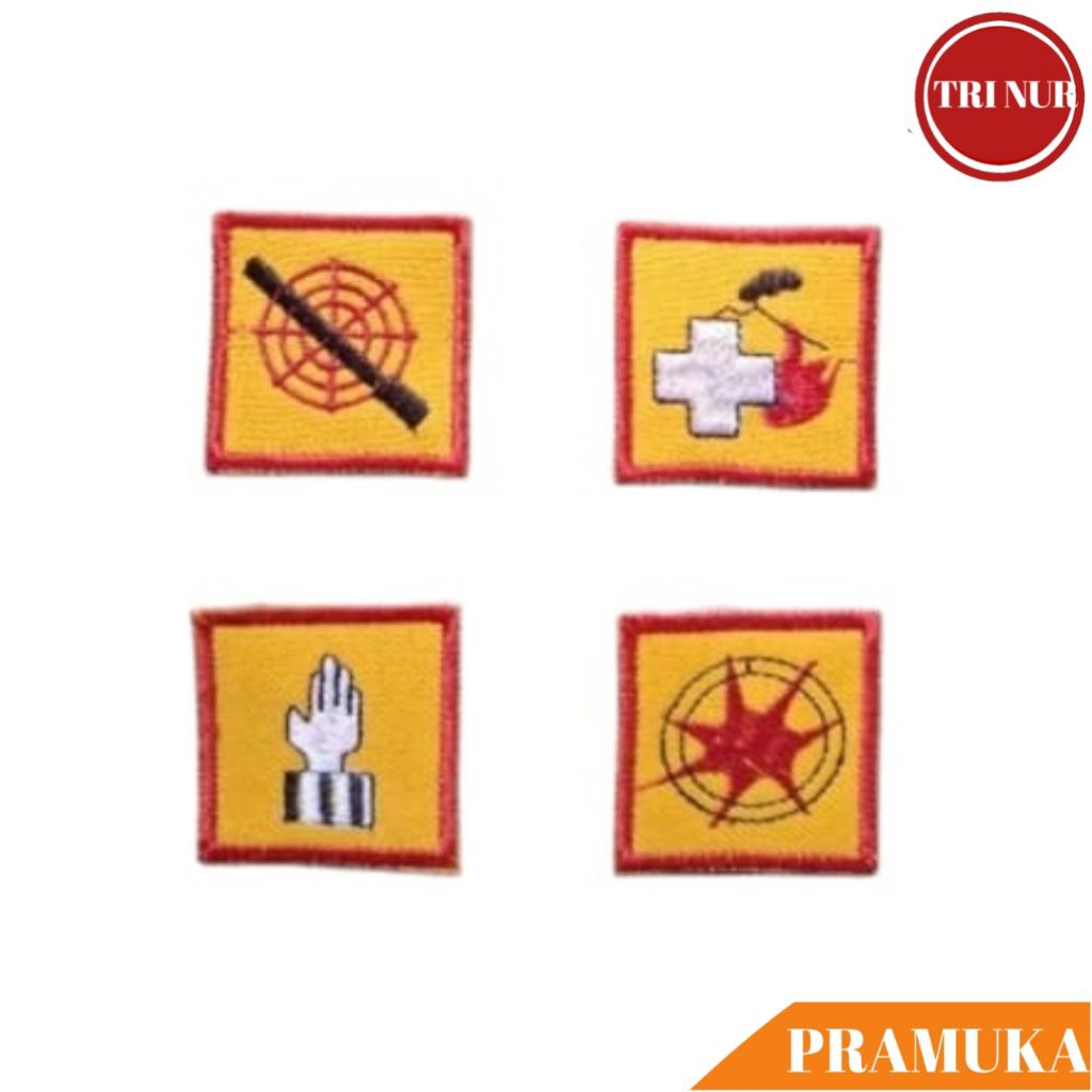 Bed Krida Bhayangkara Bordir / Logo Krida Saka Bhayangkara Bordir / Badge Krida Saka Bhayangkara