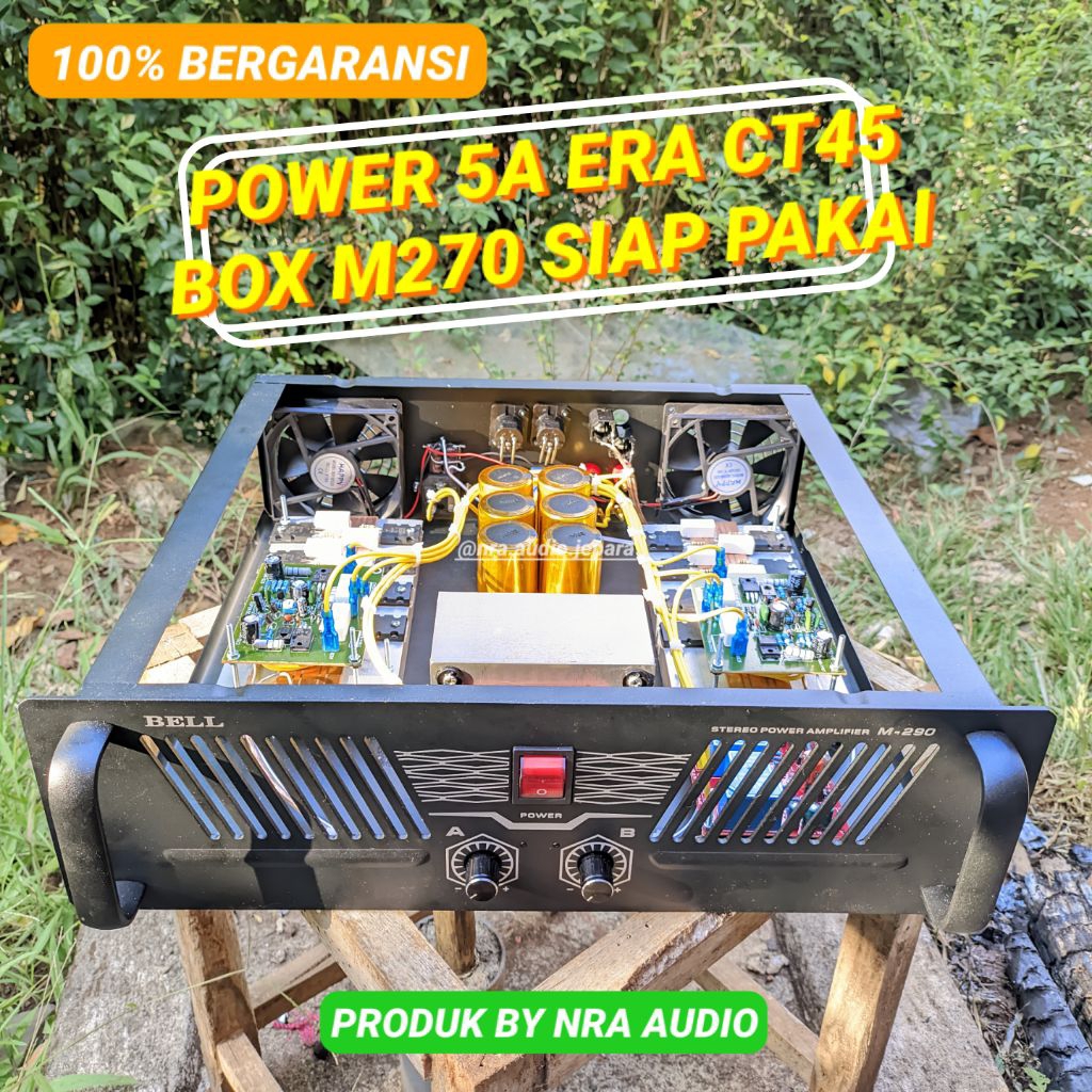 POWER 5A ERA CT45 MURNI BOX BELL M270 KOMPONEN BAGUS POWER RAKITAN SIAP PAKAI ASESORIS LENGKAP POWER
