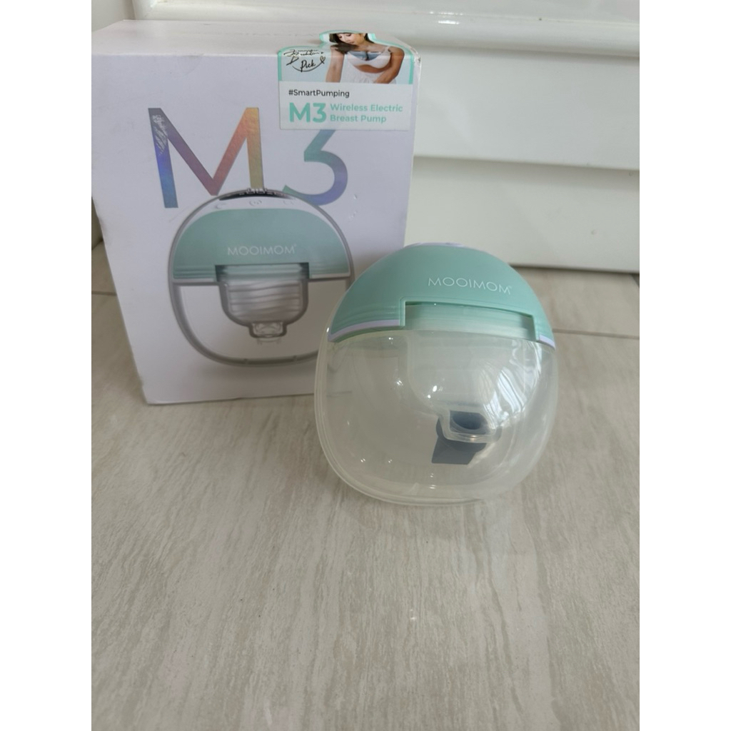 preloved pompa asi handsfree mooimom wireless electric breast pump M3