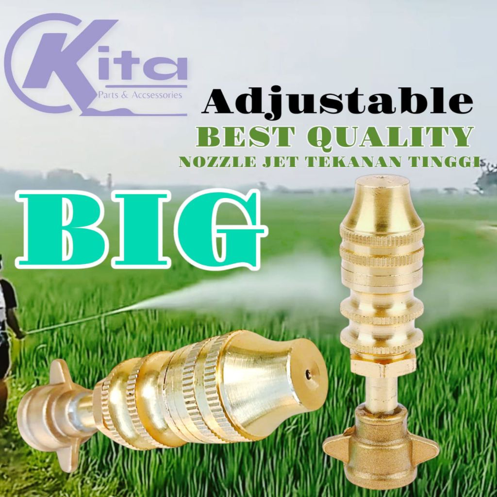 NOZZLE ADJUSTABLE NOZZLE SPRAYER MESIN 2TAK- 4TAK