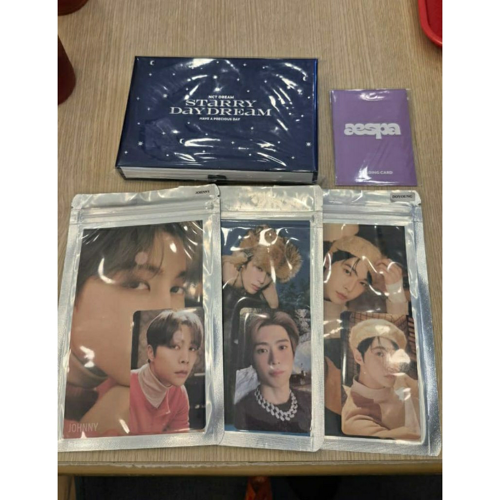 [Ready Stock] Jastip Kwangya Jakarta | Birthday Card Kolbuk Photopack Starry DayDream Cup Wine Tradi