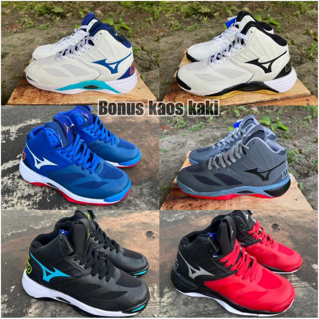 sepatu volly mizuno wave momentum2 pria terbaru/sepatu mizuno momentum pria/sepatu olahraga volly mi