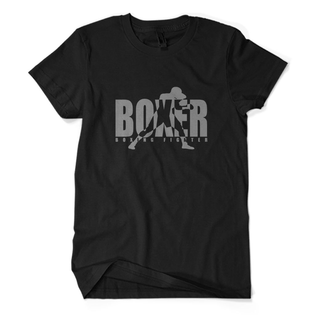 KAOS TSHIRT BOXING FIGHTER//KAOS BOXING BOXER