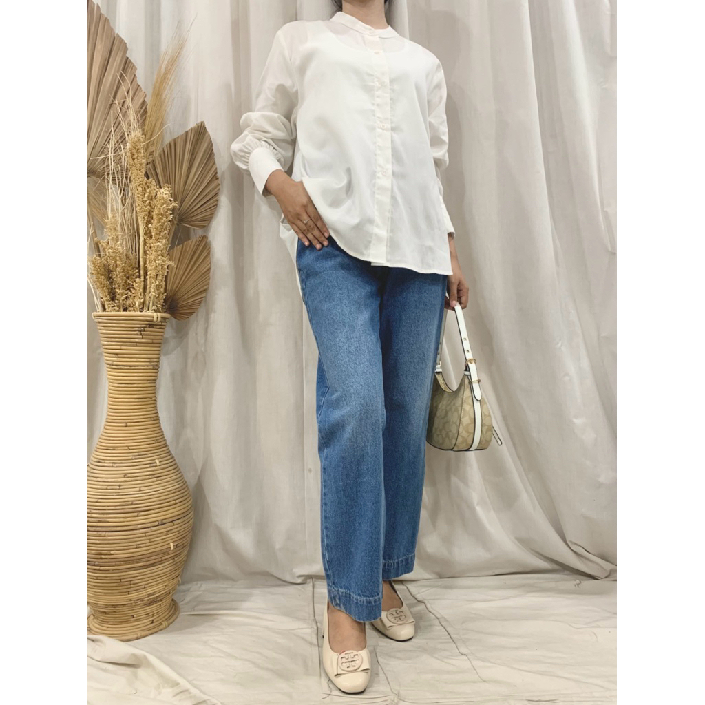 Blus Kerah Shanghai Wanita