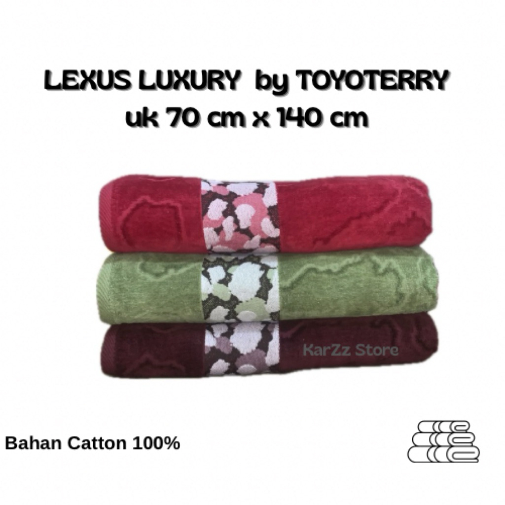 HANDUK LEXUS LUXURY by TOYO TERRY | 70x140cm | Handuk Mandi