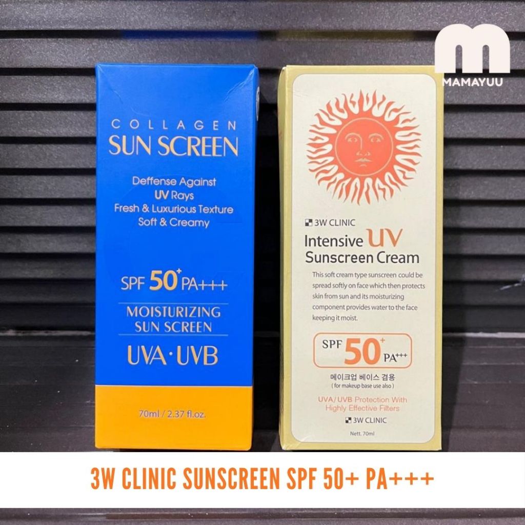 3W Clinic Intensive UV Collagen Sunscreen Sunblock 70ml