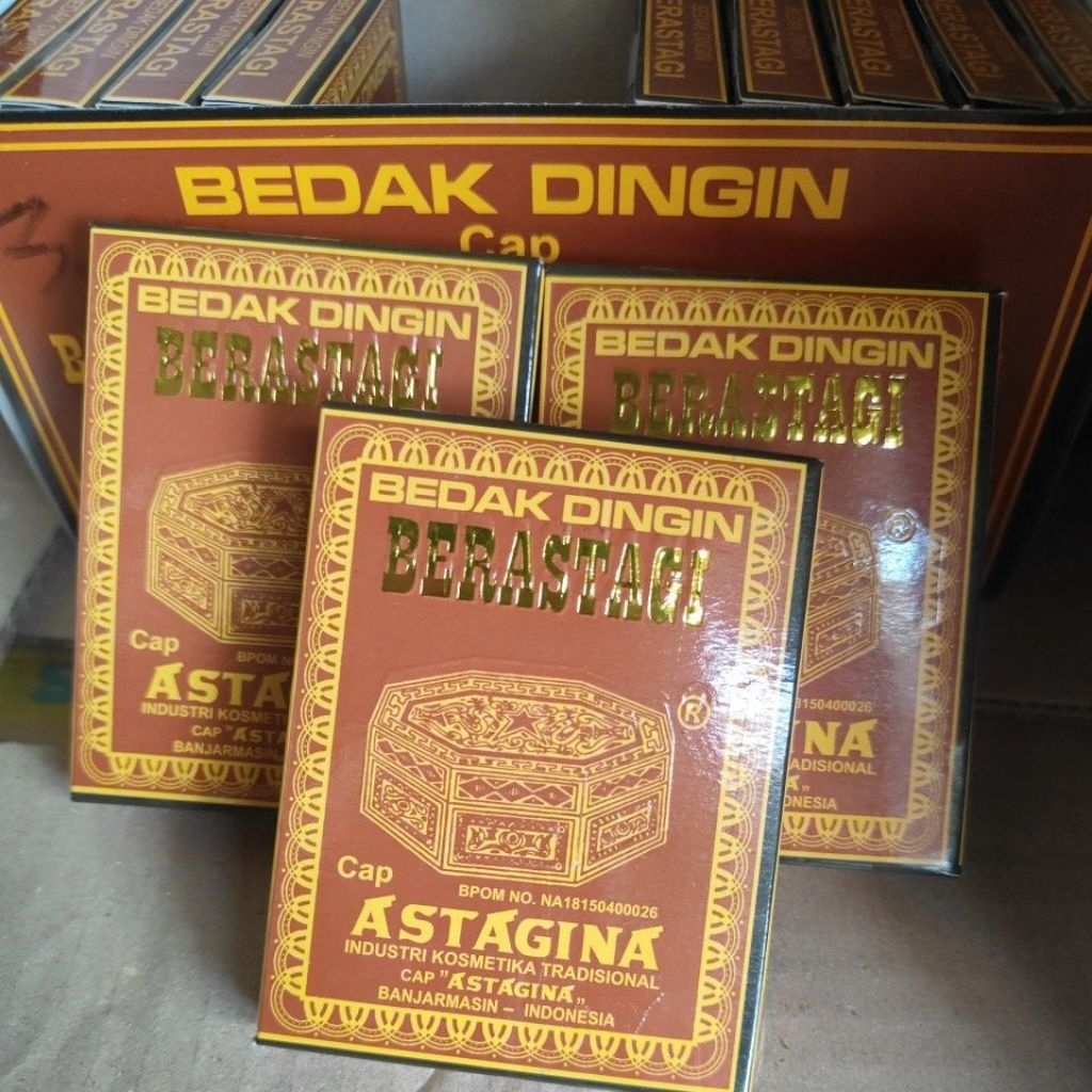 Bedak Dingin Berastagi/Pupur Dingin Berastagi Cap Astagina