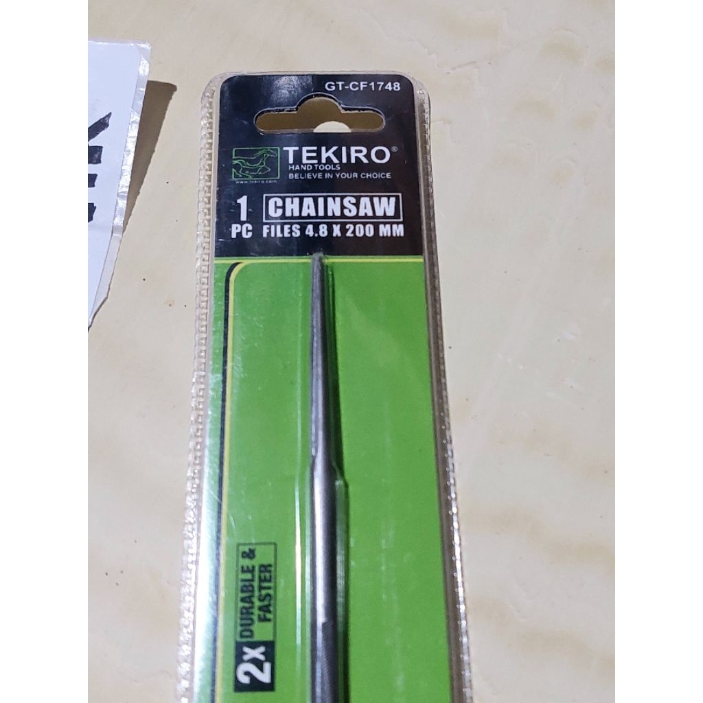 Kikir 4.8 TEKIRO Senso Gergaji Mesin Potong Kayu