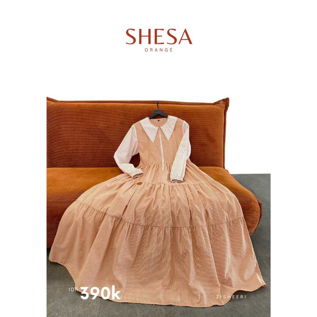 Zisheeri / SHESA ORANGE / Zisheeri SHESA ORANGE / Gamis Zisheeri