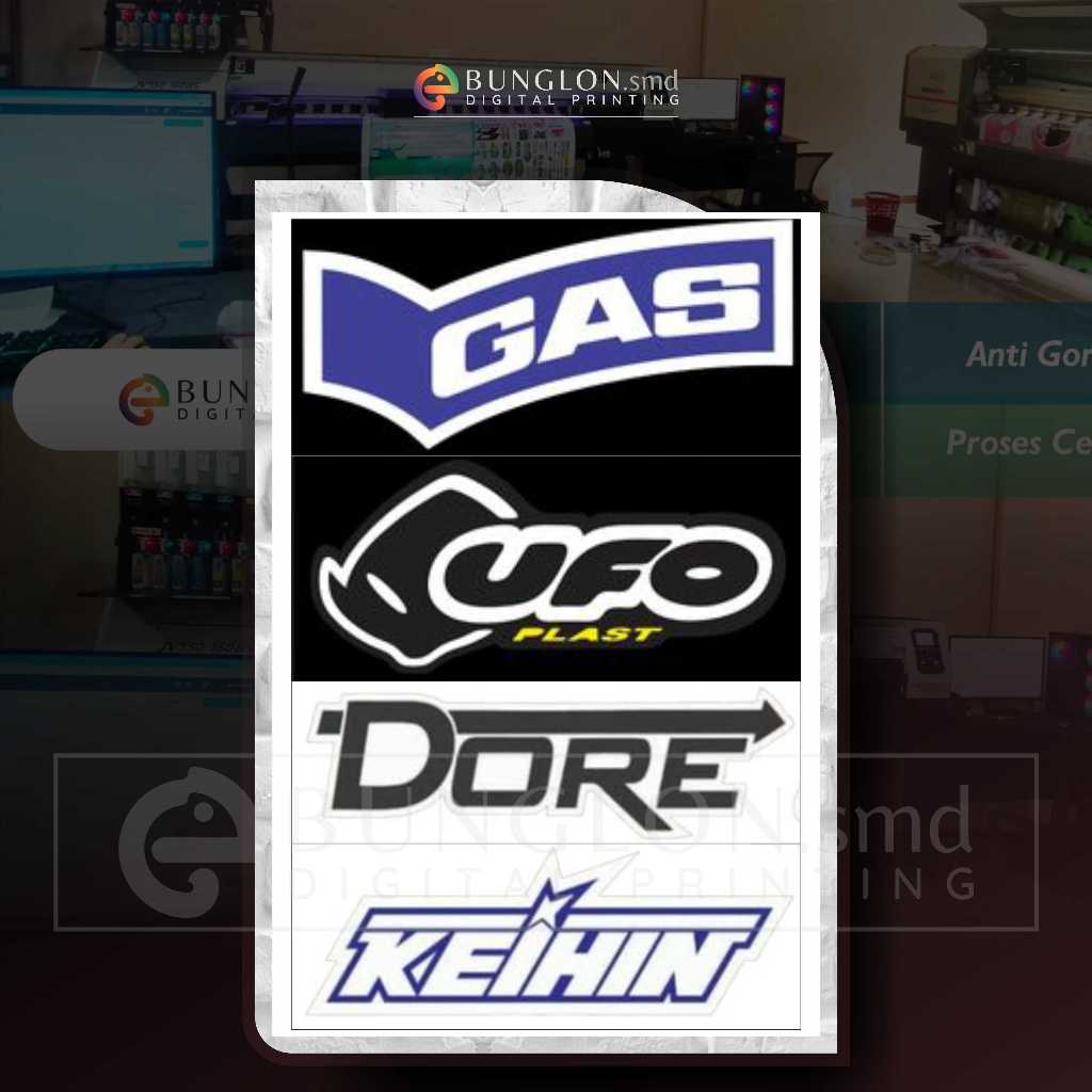 STIKER GAS UFO PLAST DORE KEIHIN