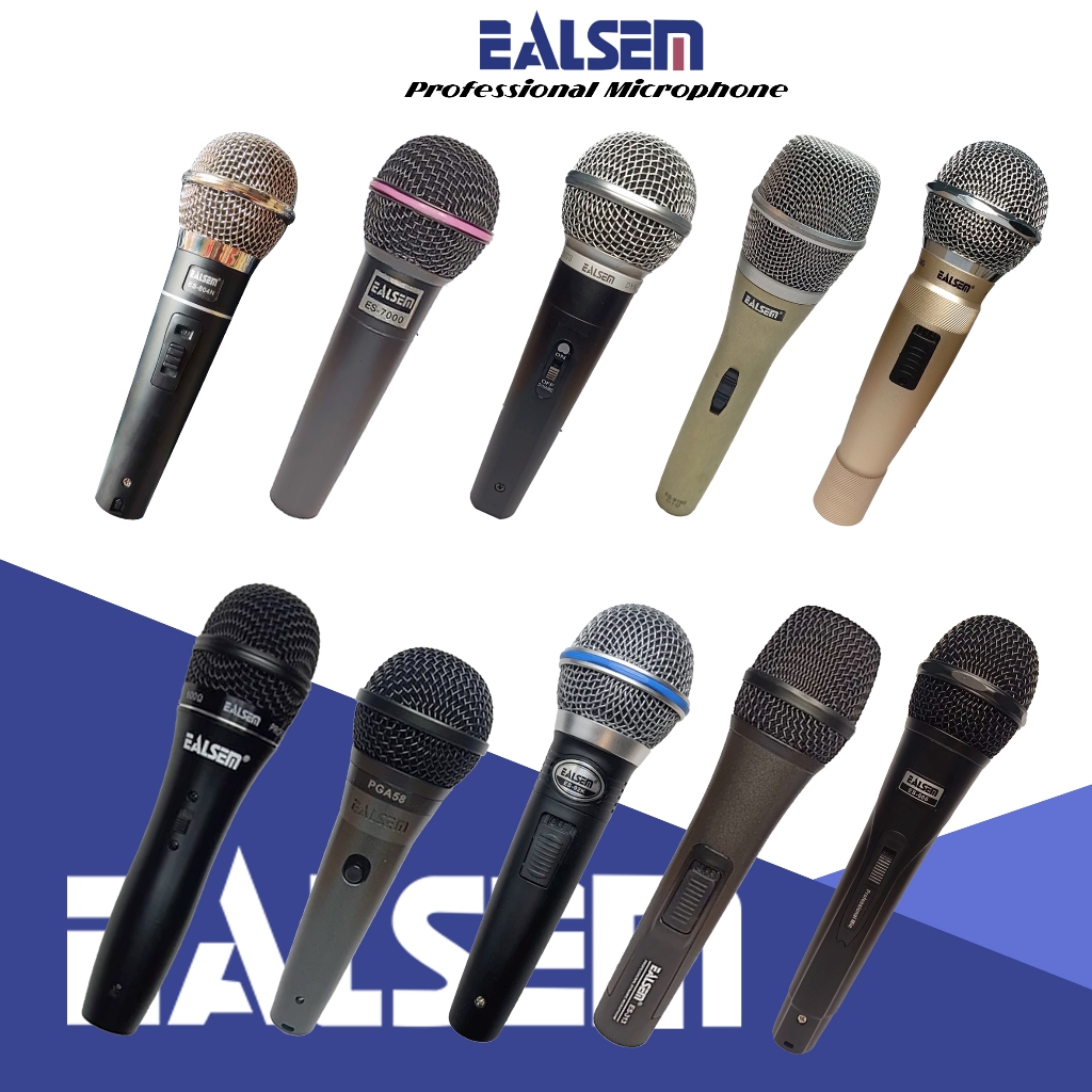 Pilihan Lengkap Mic Ealsem – Semua Tipe & Varian Mikrofon, Mic Karaoke, Mic Meeting, Mic Event, Mic 