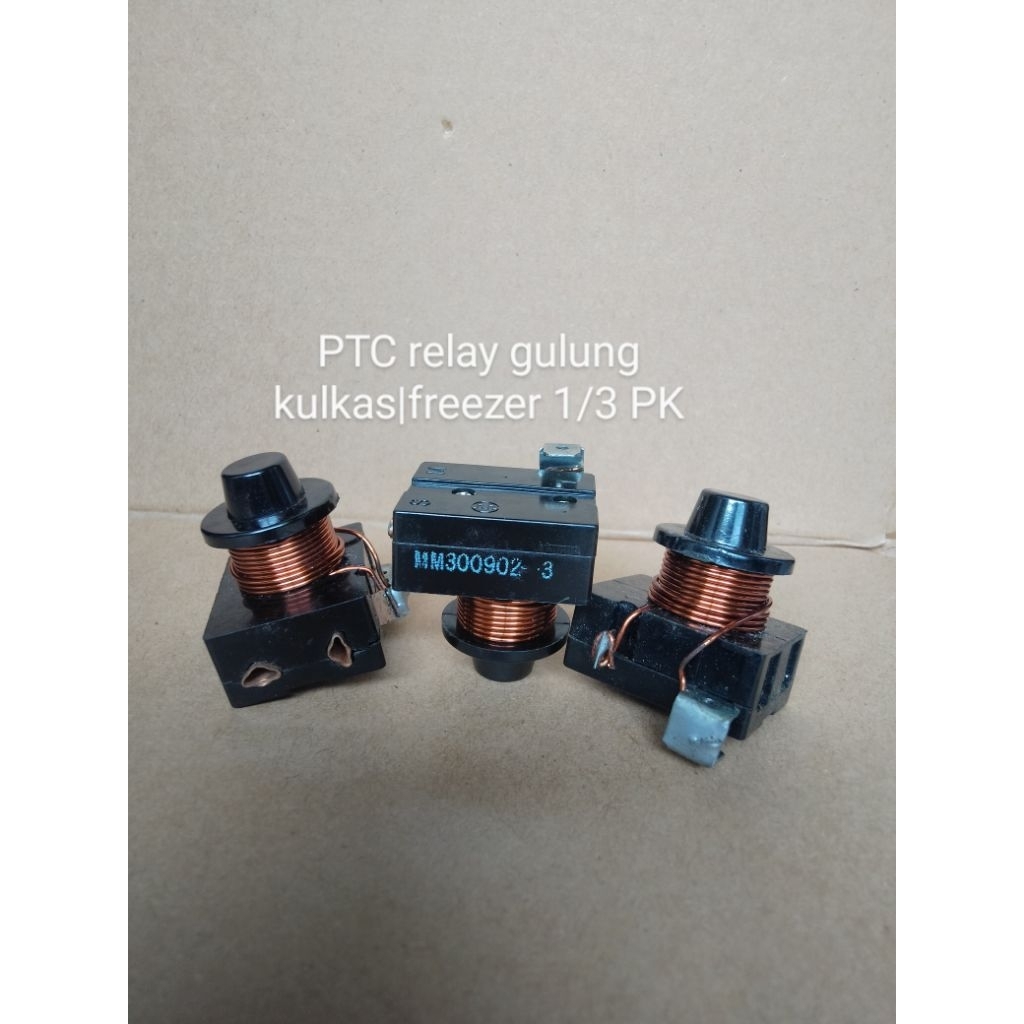 PTC relay gulung kulkas|freezer 1/3 PK