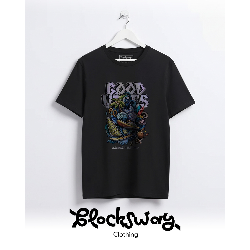Baju Kaos Katun 24s Premium – Desain Original Brand Lokal Amuntai | Blocksway Clothing