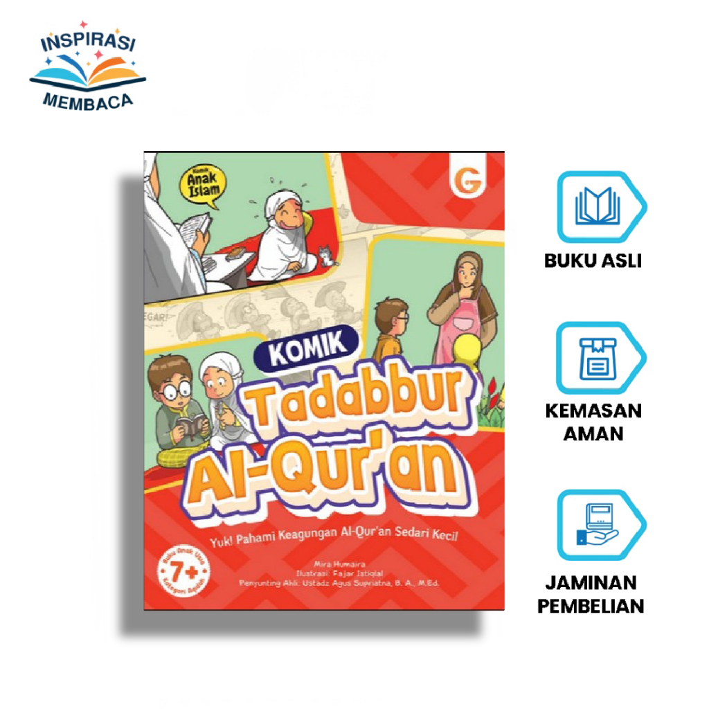 Komik Tadabur Al-Qur`an: Yuk Pahami Keagungan Al-Qur`an Sedari Kecil