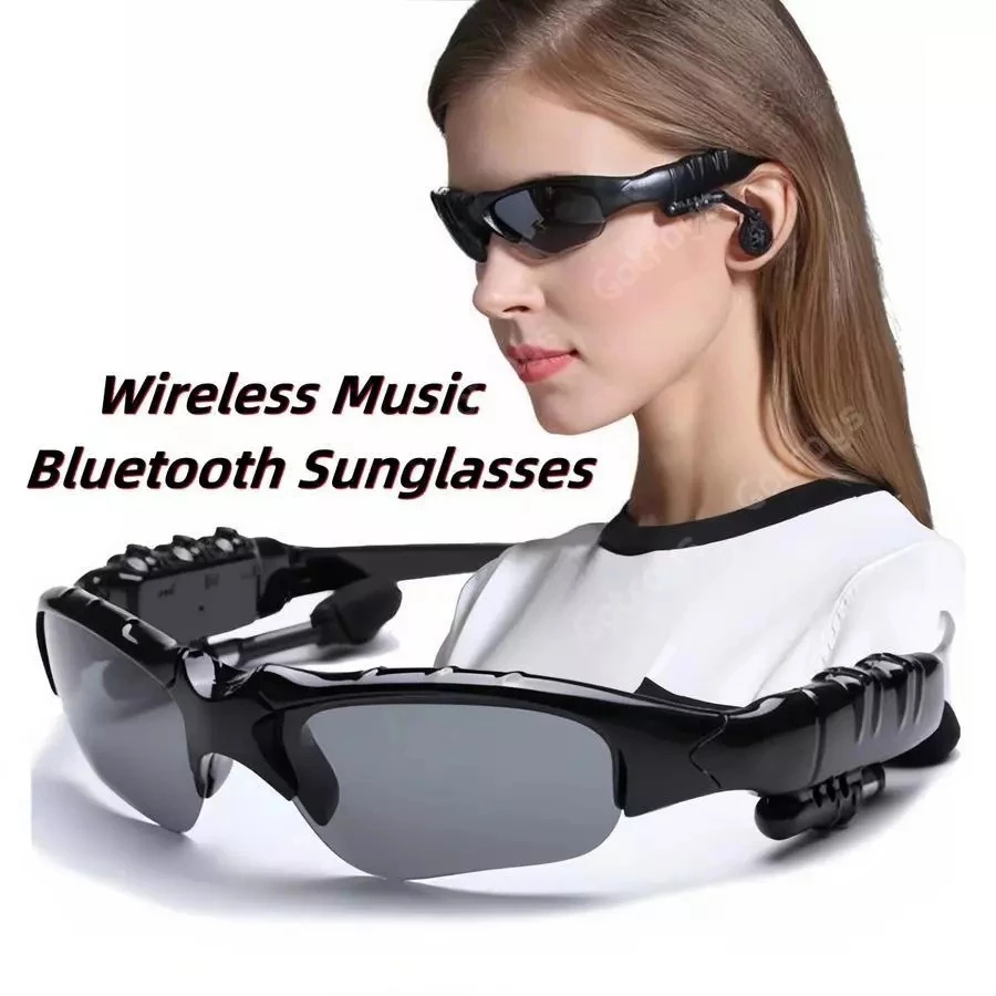 KACA MATA MUSIC MP3 KACAMATA SUNGLASSES SPORT BLUETOOTH HEADSET WIRELESS FASHION PRIA