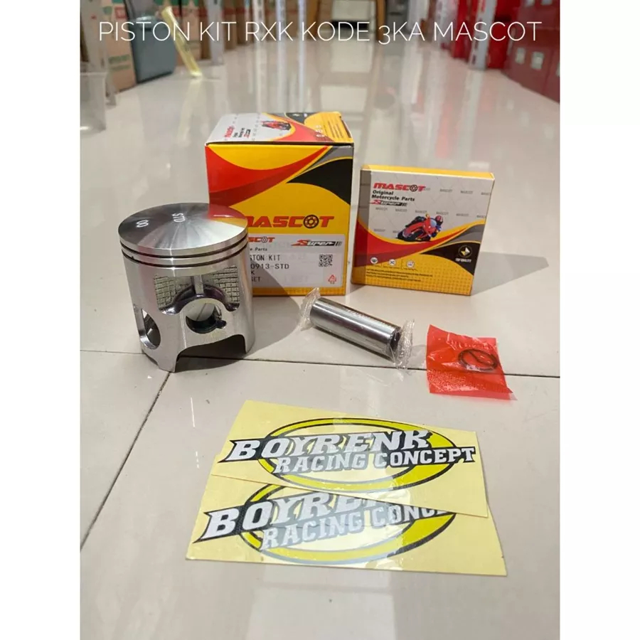 PISTON KIT YAMAHA RXK RX KING MASCOT OVZ STD 50 100 150 200 -BOYRENK RACING CONCEPT