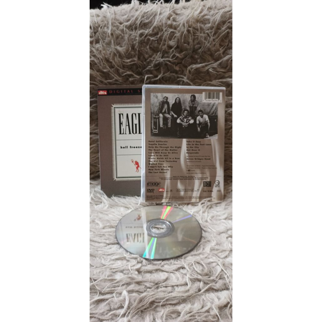 EAGLEA HELL FREEZES OVER KASET DVD
