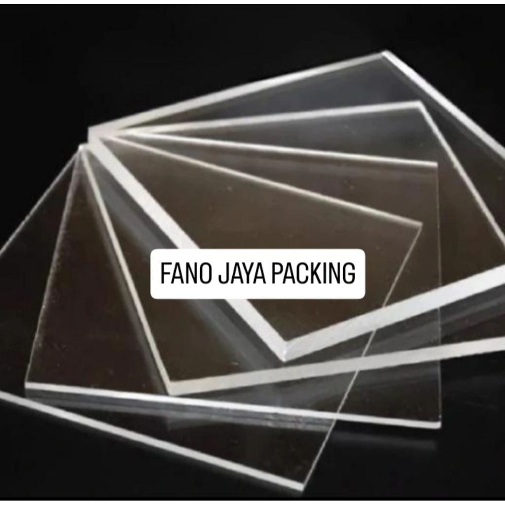 Akrilik bening 2mm 2.5cm x 100cm