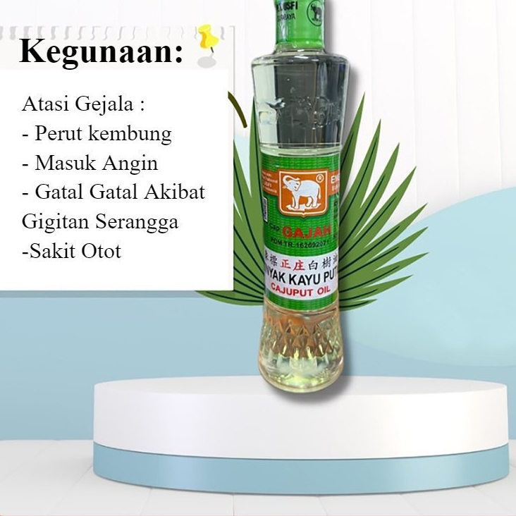 Cap Gajah Minyak Kayu Putih 120ml / Minyak Kayu Putih