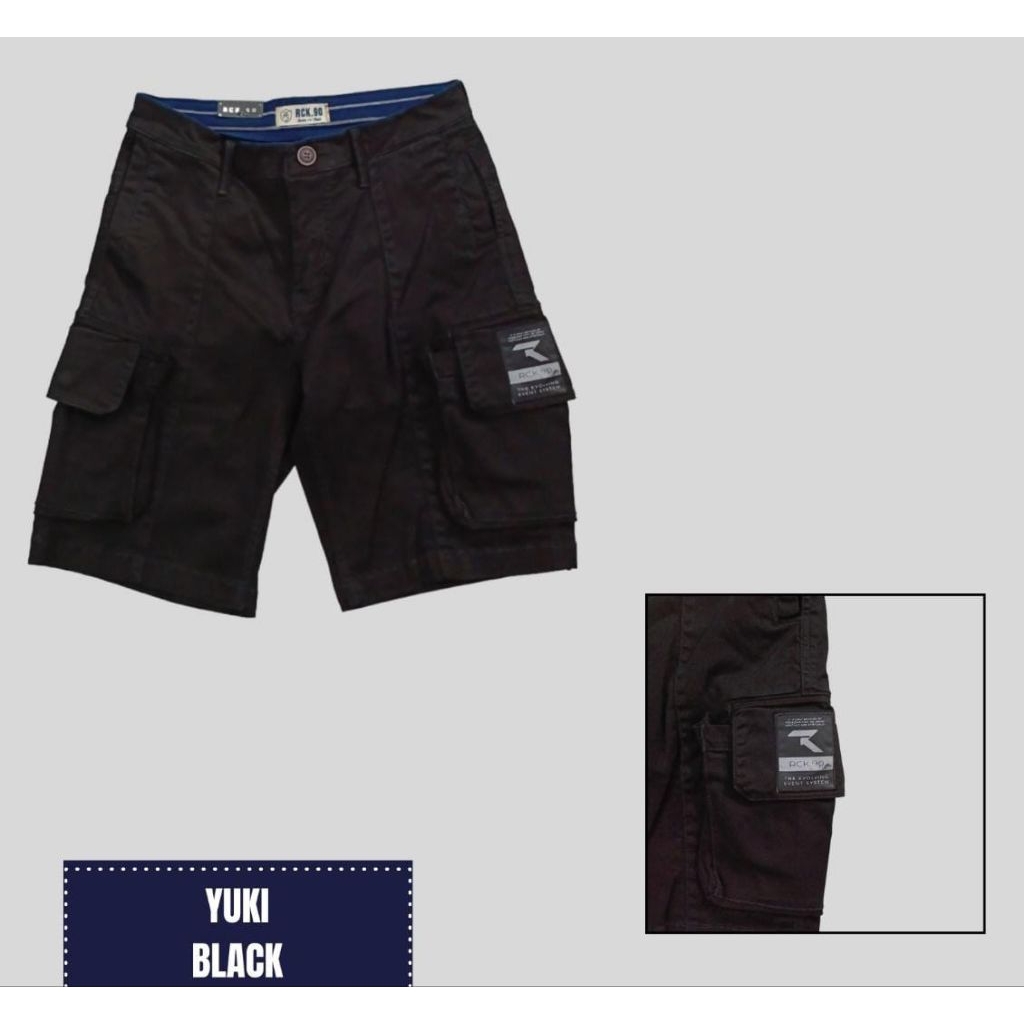 Celana Pendek Cargo Pria RCK 90 ORIGINAL