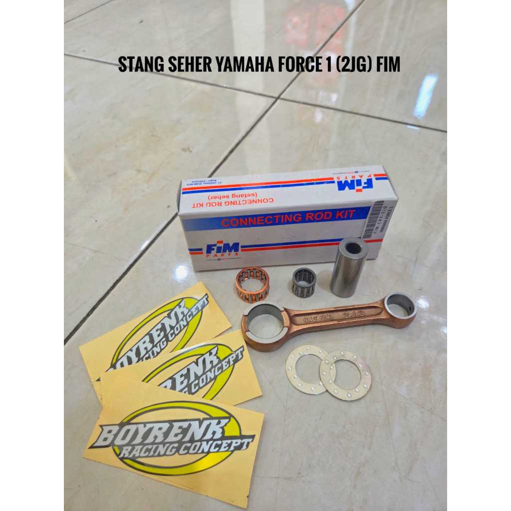 STANG SEHER BATANG PISTON CONROD KIT FORCE1 | FIZ R 2JG FIM -BOYRENK