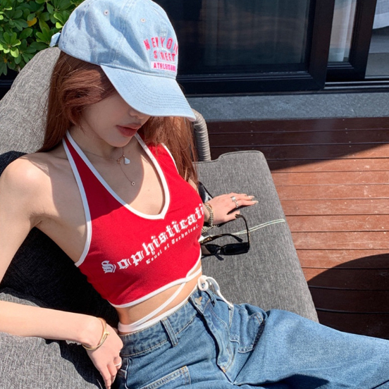 Tanktop Bra Fashion Wanita Backless Tanktop Import Premium Crop Top Cewek Seksi Fit Sexy Include Cup