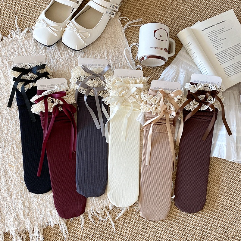 2487 KAOS KAKI KOREA SELUTUT/KAOS KAKI PANJANG MODEL JEPANG/KAOS KAKI HARAJUKU/KAOS KAKI FASHION JEP