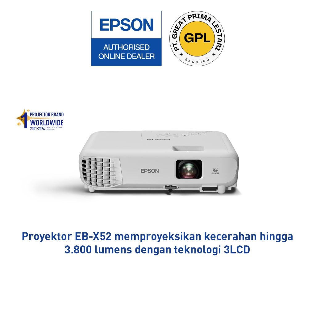 EPSON PROJECTOR EB X52 EB-X52 - Pengganti EPSON PROJECTOR EB X51