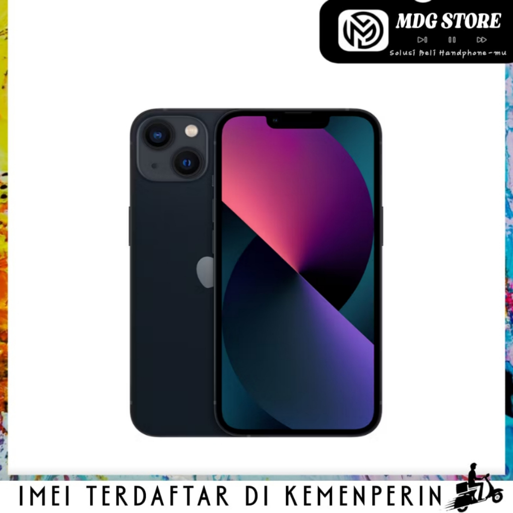 iPhone 13 128GB Baru Garansi Ibox Apple Original Best Seller