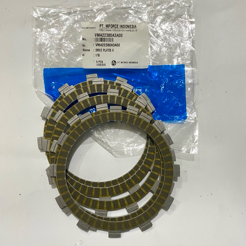 kampas kopling SM V16 / kampas kopling keeway v250 / Drive plates v16 ORIGINAL SM SPORT