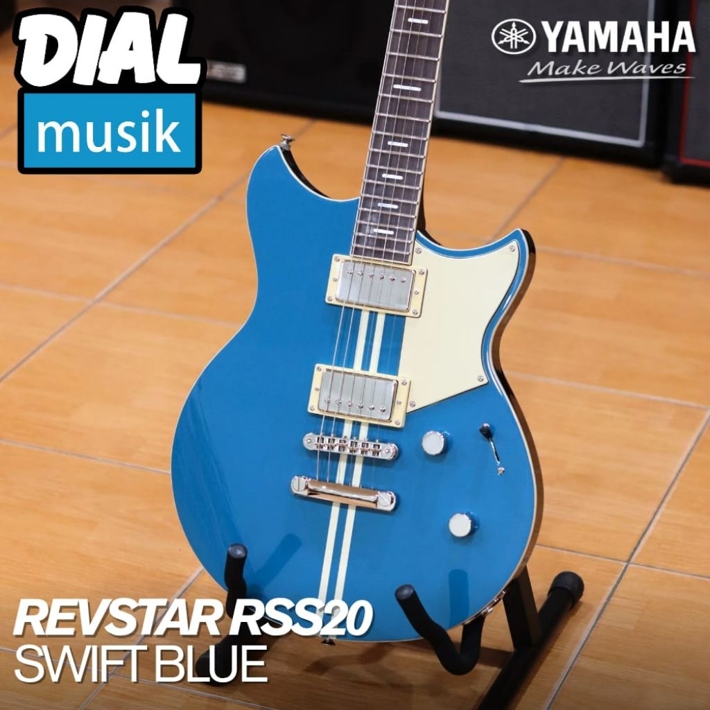 Yamaha Revstar Standard RSS20 In Swift Blue - Gitar Elektrik Yamaha Revstar Original