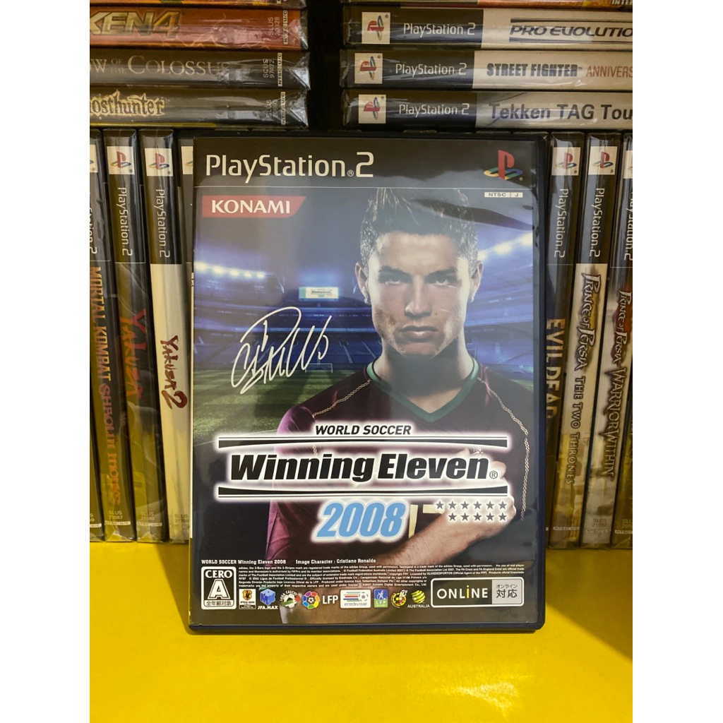 KASET PS2 : World Soccer Winning Eleven 2008 NTSC-J Original