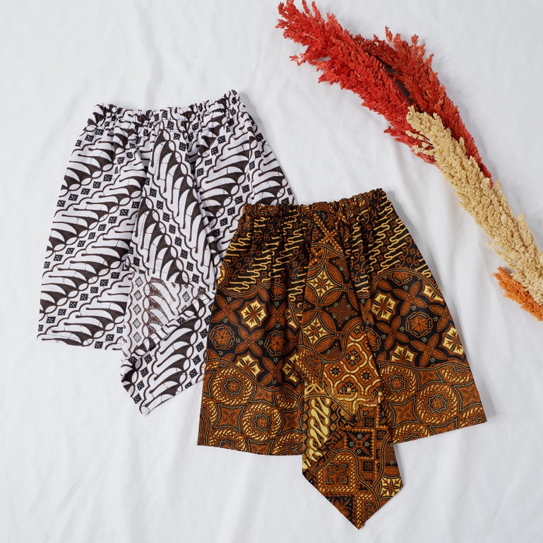 ROK BATIK ANAK PENDEK/ ROK KEBAYA ANAK