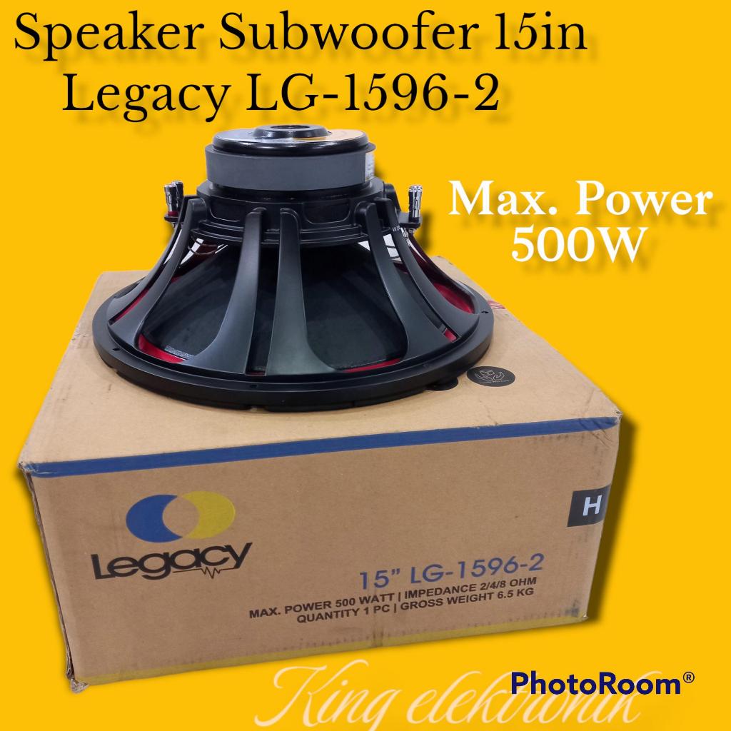 Speaker subwoofer 15 inch legacy 1596-2