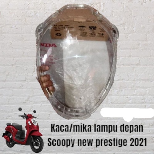 Mika kaca lampu depan scoopy 2021 K2F mika lampu depan reflektor scoopy K2F non original